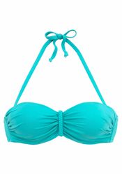 Buffalo Bügel-Bandeau-Bikini-Top "Happy" mit geflochtenem Detail günstig online kaufen