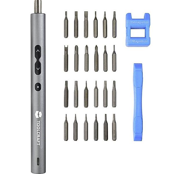 TOOLCRAFT Akku-Schrauber Elektro-Schraubendreher Set 28-in-1 TO-7116288 günstig online kaufen