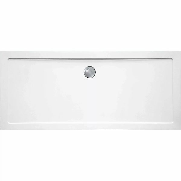 Sanotechnik Duschwanne Extraflach SMC Rechteck 160 cm x 90 cm Weiß günstig online kaufen