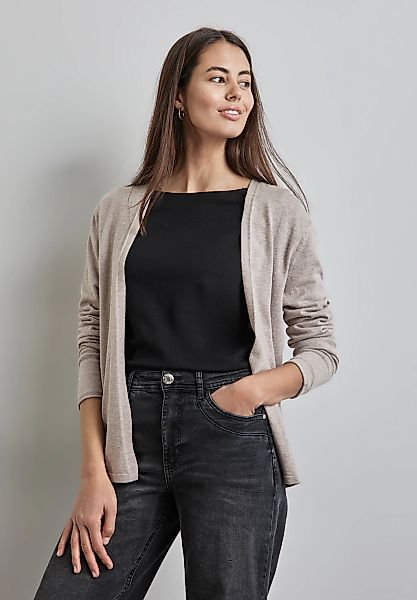 STREET ONE Strickjacke, aus Feinstrick günstig online kaufen