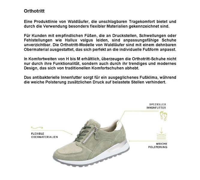 Waldläufer H-AJALA Sneaker, Freizeitschuh, Halbschuh, Schnürschuh, günstig online kaufen