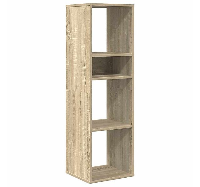 vidaXL Bücherregal Bücherregal Sonoma-Eiche 34x31x112 cm Holzwerkstoff, 1-t günstig online kaufen