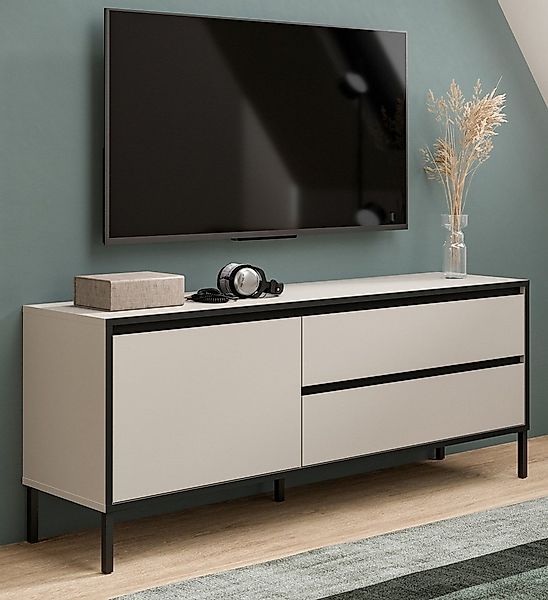 Inn.Furn Lowboard Torello (Flat-TV Unterschrank in Kaschmir / Sand, 150 x 6 günstig online kaufen