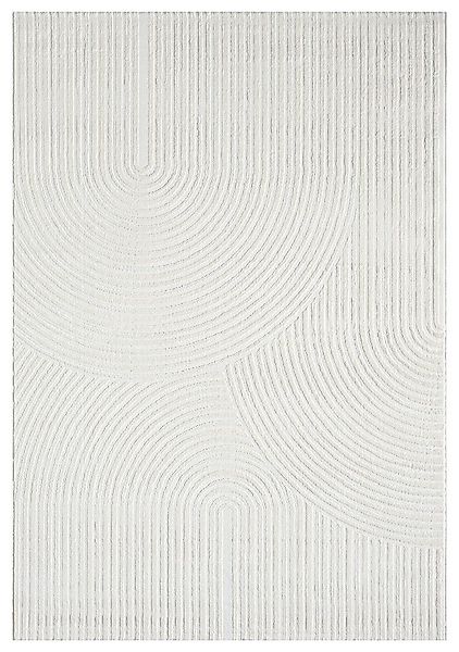 Vimoda Teppich Wohnzimmer Hochtief-Muster, Rechteck, Teppich Kurzflor, Schl günstig online kaufen