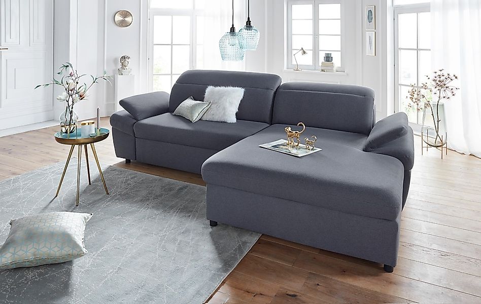 exxpo - sofa fashion Ecksofa "Kyoto, inkl. Kopfteil- und Armteilverstellung günstig online kaufen