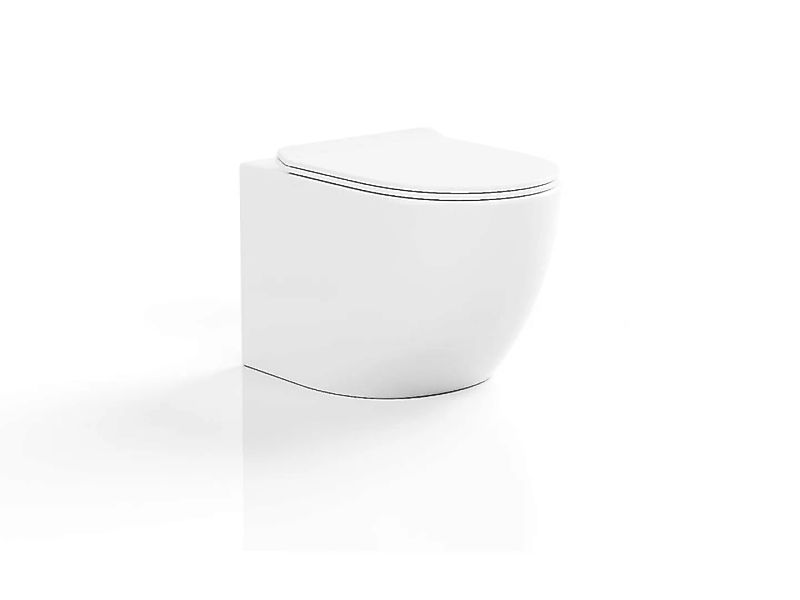 Wand-WC aus Keramik ohne Flansch - Weiß - JAVOINE günstig online kaufen