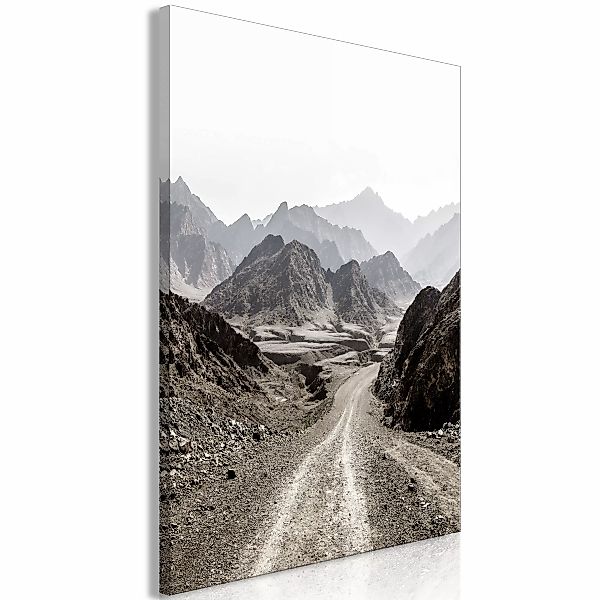 Wandbild - Trail Through The Mountains (1 Part) Vertical günstig online kaufen