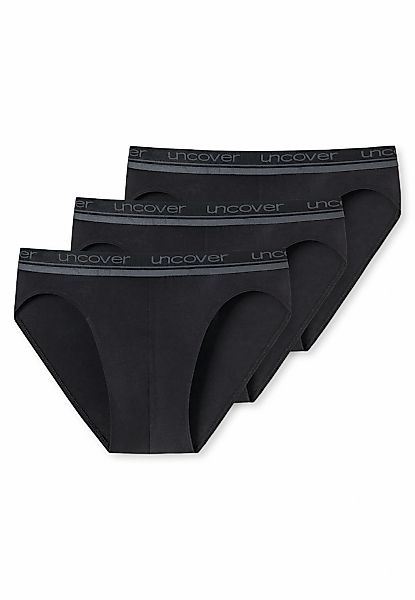 uncover by SCHIESSER Rioslip "Uncover Cotton" 3er Pack, elastisch, sportlic günstig online kaufen