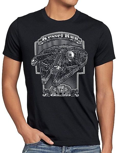 style3 T-Shirt Kessel Run 2 Parsecs rasender falke sprung star krieg wars d günstig online kaufen