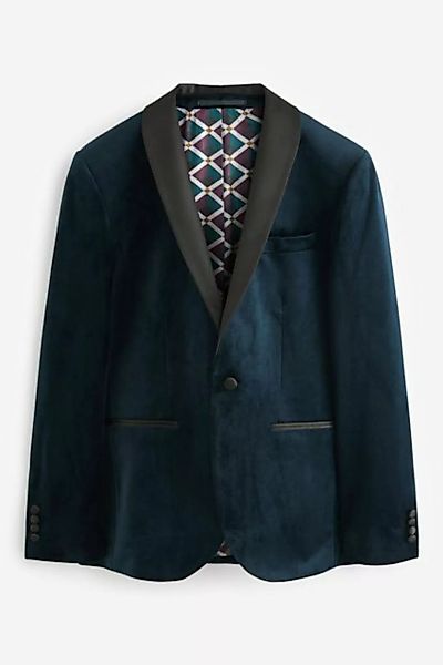 Next Sakko Slim Fit Blazer aus Samt (1-tlg) günstig online kaufen