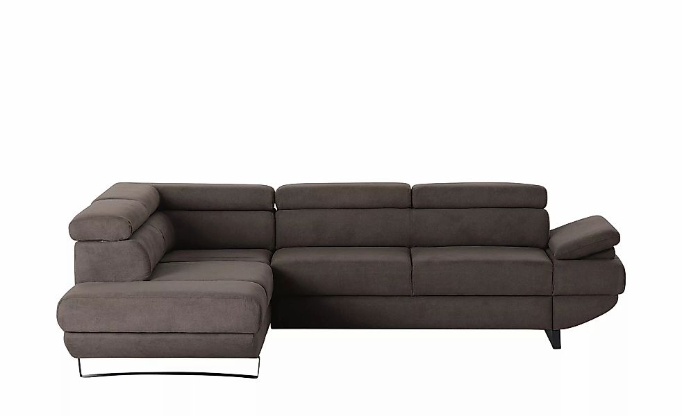 switch Ecksofa aus Mikrofaser Gio ¦ braun ¦ Maße (cm): B: 263 H: 88 T: 200. günstig online kaufen