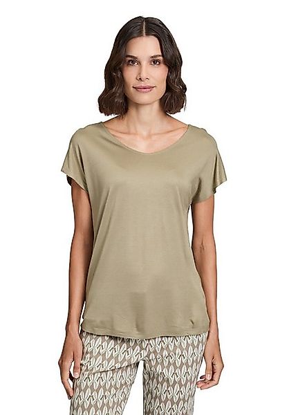 Betty Barclay Kurzarmshirt Betty Barclay Basic Shirt mit V-Ausschnitt (1-tl günstig online kaufen