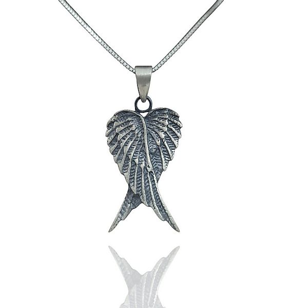 NAHLE Kette mit Anhänger Engel Flügel Glücksbringer Schutzengel Engelsflüge günstig online kaufen