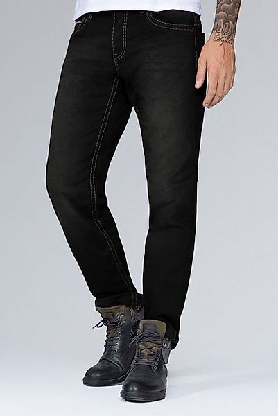 CAMP DAVID Comfort-fit-Jeans mit Used-Waschung günstig online kaufen