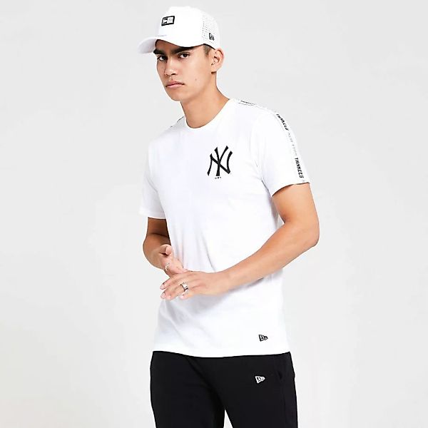New Era Mlb Taping New York Yankees Kurzärmeliges T-shirt S White günstig online kaufen