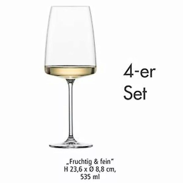 Weinglas 'Fruchtig & fein', 4er Set (ab 9,95 EUR/Glas) günstig online kaufen