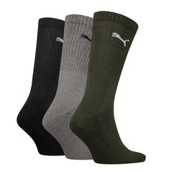 PUMA Socken "PUMA UNISEX CREW SOCK 3P" 3 Paar, mit farblichem Logo günstig online kaufen