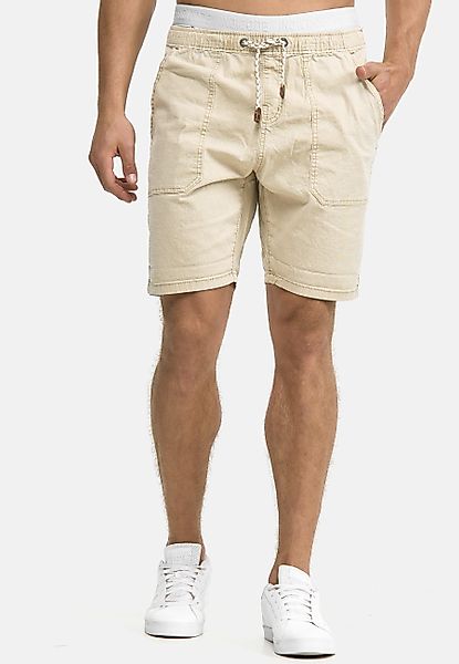 Indicode Chinoshorts Stoufville aus elastischer Baumwoll-Qualität, günstig online kaufen
