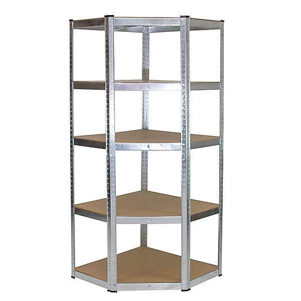 TRUTZHOLM Eckregal 180x75x40 cm Schwerlastregal 875 kg Traglast günstig online kaufen