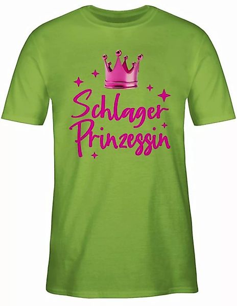 Shirtracer T-Shirt Schlager Prinzessin - Konzert Volksmusik Schlagerparty S günstig online kaufen