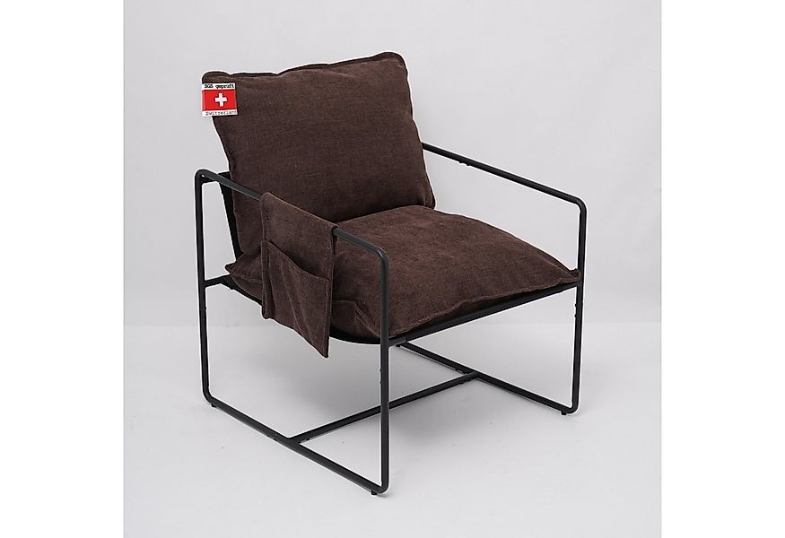 Albatros International Sessel Sessel BRESTON gemütlich Lesesessel Metallges günstig online kaufen