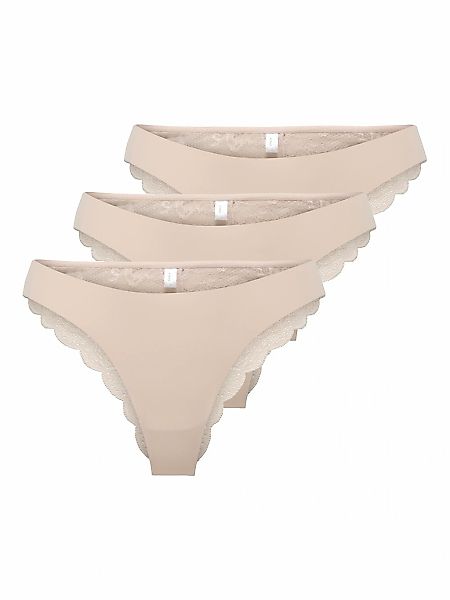 ONLY Brasilslip "ONLCHLOE LACE BRAZIL 3-PACK NOOS ACC" Packung, 3 Stk. günstig online kaufen