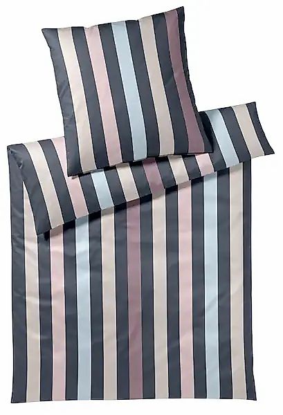 Elegante Bettwäsche "Melody" 2 Stk. tlg. angenehmes Hautgefühl günstig online kaufen