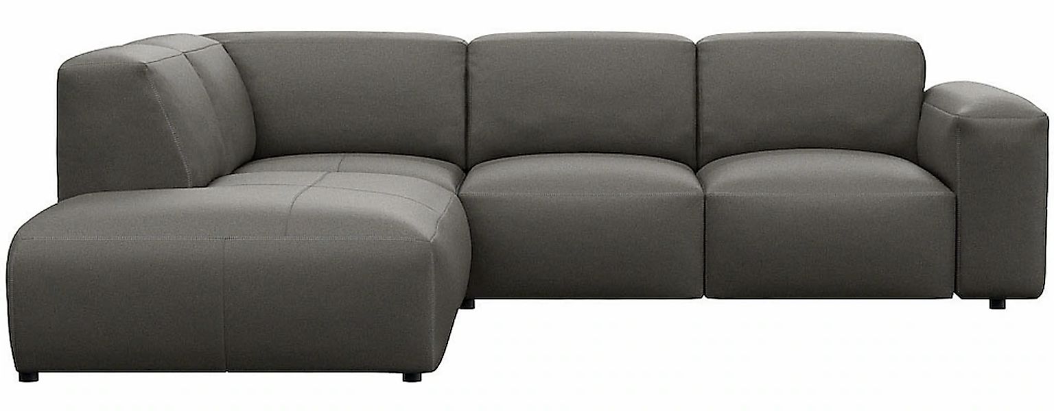 FLEXLUX Ecksofa "Lucera, super bequem durch hochwertigen Sitzaufbau mit Kal günstig online kaufen