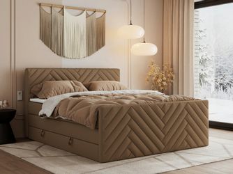 MKS MÖBEL Boxspringbett PARIS KING DUO günstig online kaufen