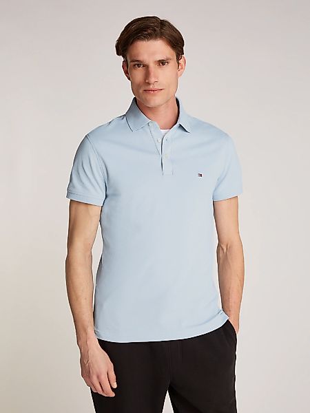 Tommy Hilfiger Poloshirt "1985 SLIM POLO", aus leicht strukturiertem Piqué- günstig online kaufen
