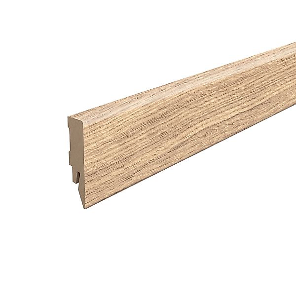 Egger Sockelleiste L661 Kubisch für Fußboden Westport 6 cm Eiche Hell günstig online kaufen