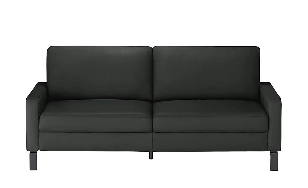 Max Schelling Ledersofa mit Winkelfüßen Maximum ¦ schwarz ¦ Maße (cm): B: 1 günstig online kaufen