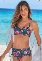 Sunseeker Bügel-Bandeau-Bikini-Top Modern, mit Blumenprint günstig online kaufen