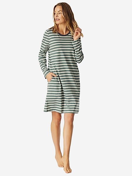 Schiesser Nachthemd Casual Essentials Nacht-hemd schlafmode günstig online kaufen