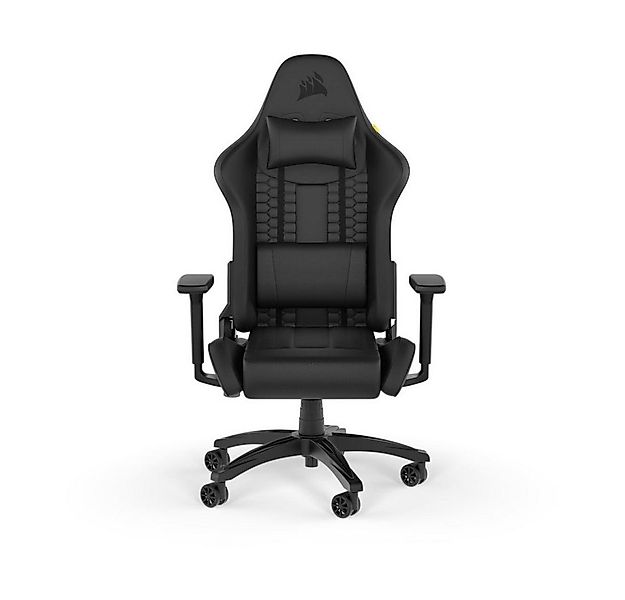 Corsair Gaming-Stuhl TC100 Relaxed Gaming-Stuhl, Kunstleder, Schwarz günstig online kaufen