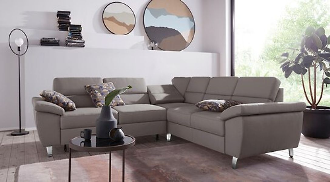 sit&more Ecksofa »Sorano L-Form« wahlweise mit Bett- und Relaxfunktion, ink günstig online kaufen