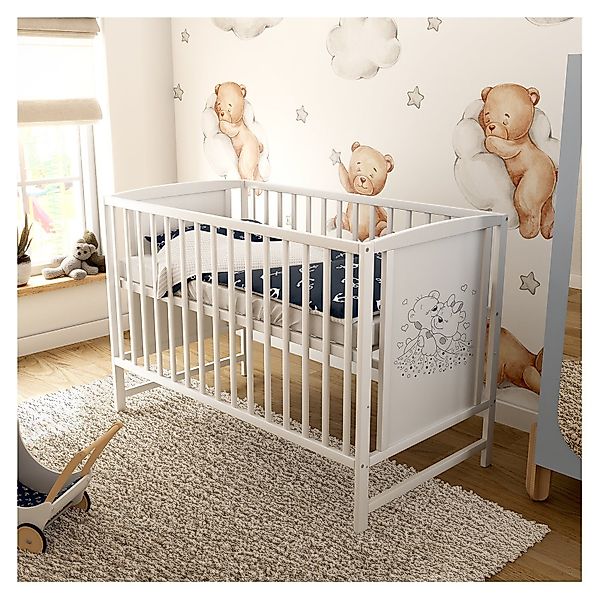 Baby-Delux Babybett Mia, Kinderbett 60x120 cm günstig online kaufen