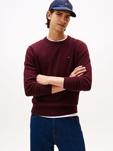 Tommy Hilfiger Rundhalspullover PIMA ORG CTN günstig online kaufen