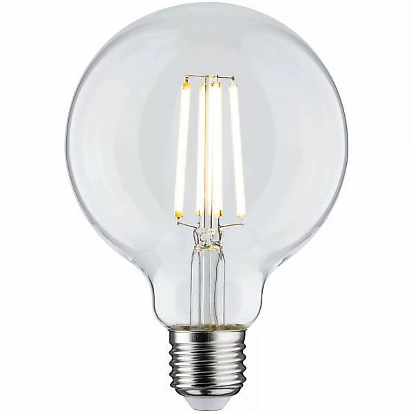 Paulmann "Eco-Line Filament 230V LED Globe G95 E27 840lm 4W 3000K Klar" günstig online kaufen