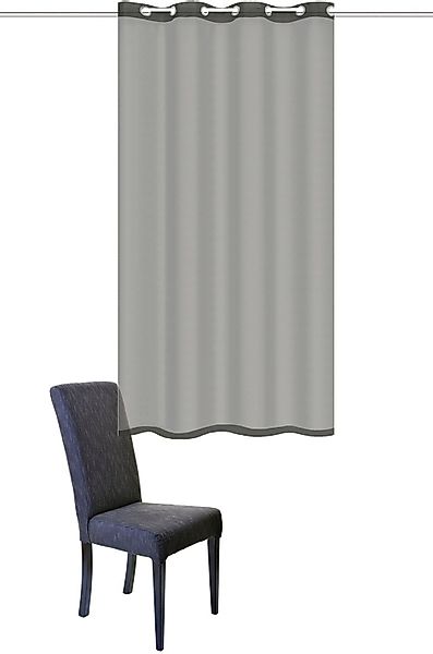Home Basics Vorhang DOLLY, Ösen (1 günstig online kaufen