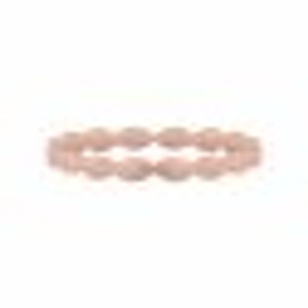 Ring 925/- Sterling Silber rosévergoldet mattiert Stacking günstig online kaufen