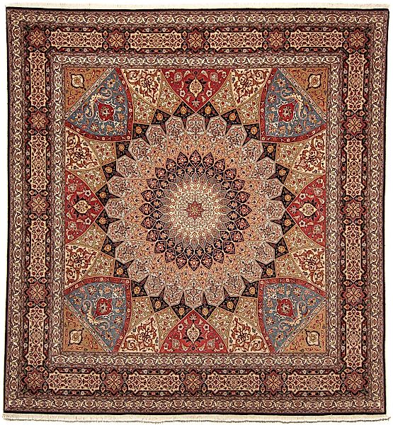 morgenland Orientteppich »Perser - Täbriz - Royal quadratisch - 264 x 252 c günstig online kaufen