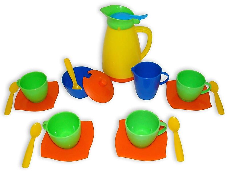 WADER QUALITY TOYS Spielgeschirr Kaffeeservice 16 günstig online kaufen