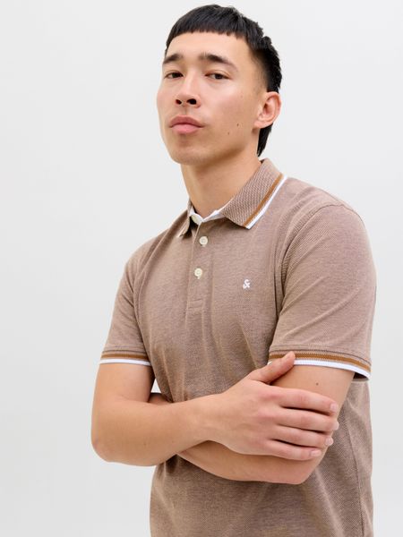 Jack & Jones Poloshirt "JJEPAULOS POLO SS NOOS" mit Logo Stickerei günstig online kaufen