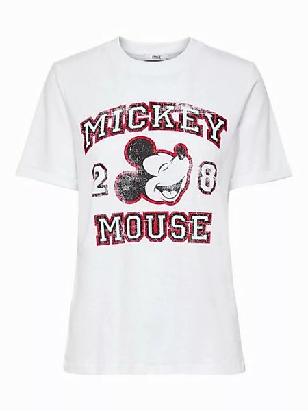 ONLY T-Shirt MICKEY (1-tlg) Plain/ohne Details günstig online kaufen