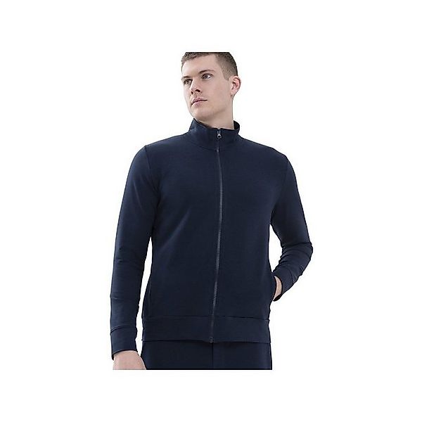 Mey V-Ausschnitt-Pullover blau regular fit (1-tlg) günstig online kaufen