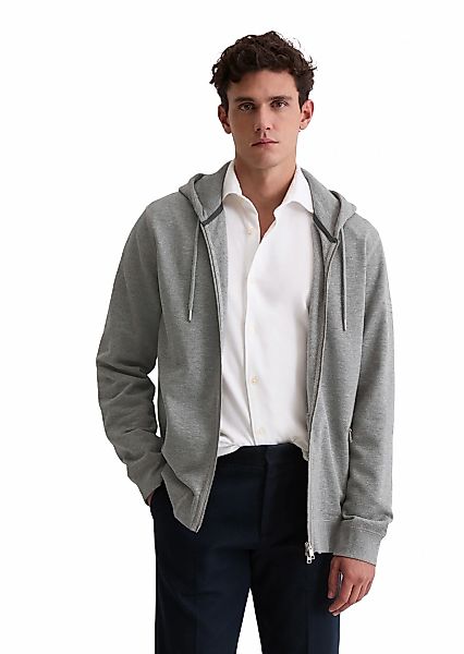 Marc OPolo Sweatjacke "aus weichem Bio-Baumwoll-Sweat" günstig online kaufen