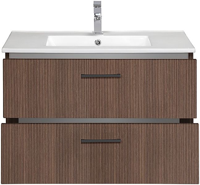 welltime Waschtisch Trento Badezimmerschrank mit Becken Bestseller, Badmöbe günstig online kaufen