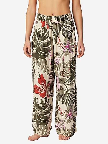 Schiesser Pyjamahose Mix Relax Schlafhose, Nacht Hose, Loungehose günstig online kaufen