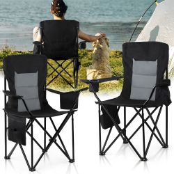 CALIYO Campingstuhl Faltstuhl mit Getränkehalter & günstig online kaufen